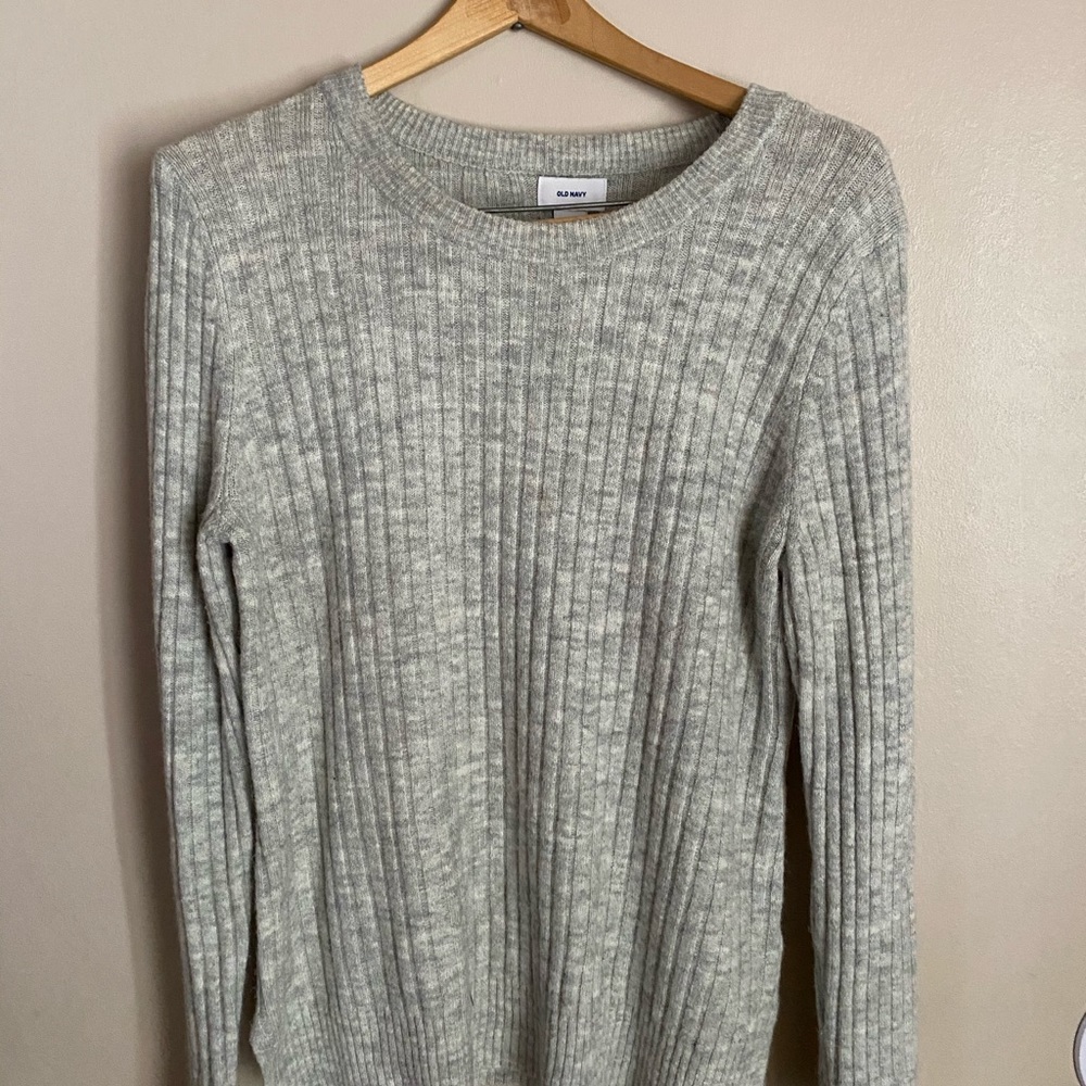 Gray sweater